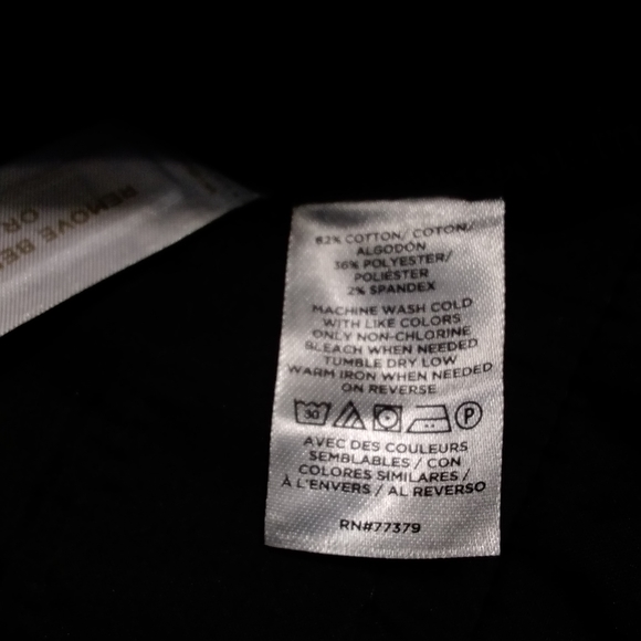 Ann Taylor Black Velvet Pants NWOT - Picture 5 of 5